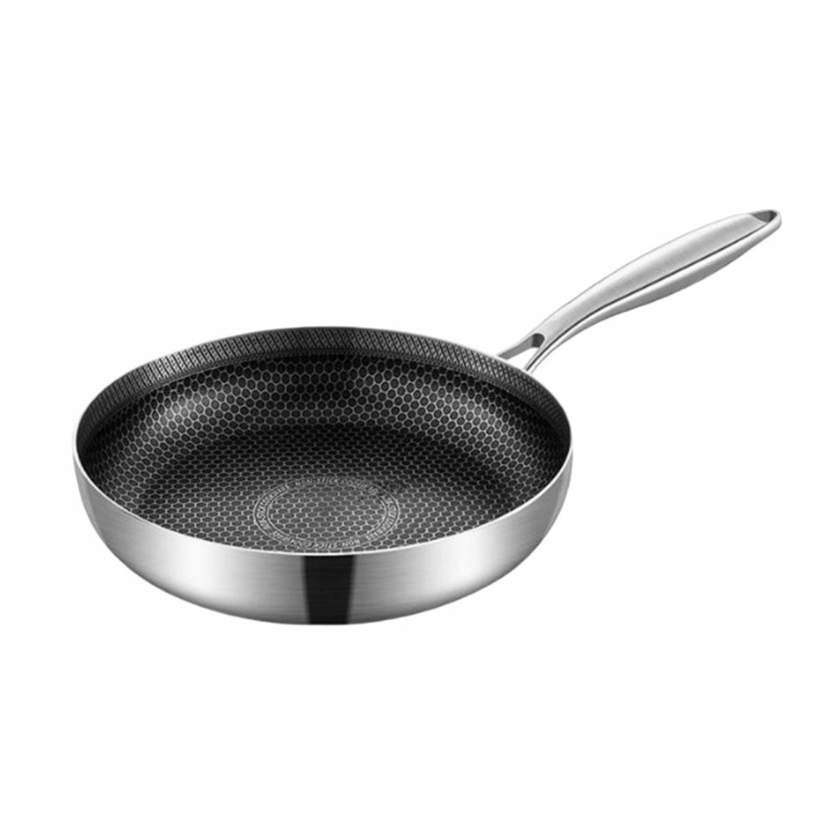 Gastronomische Staalpan "Honingraat" Hexagon 24cm - Kookplezier
