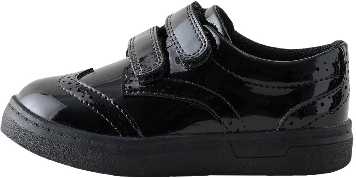 Next - Jongens - Brogues met klittenbandsluiting - Zwart