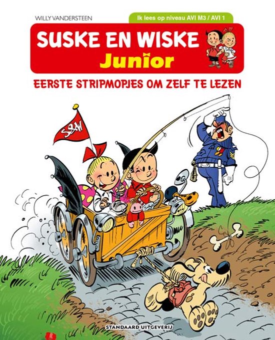 Suske en Wiske Junior 1 - Eerste stripmopjes om zelf te leze ... - cover