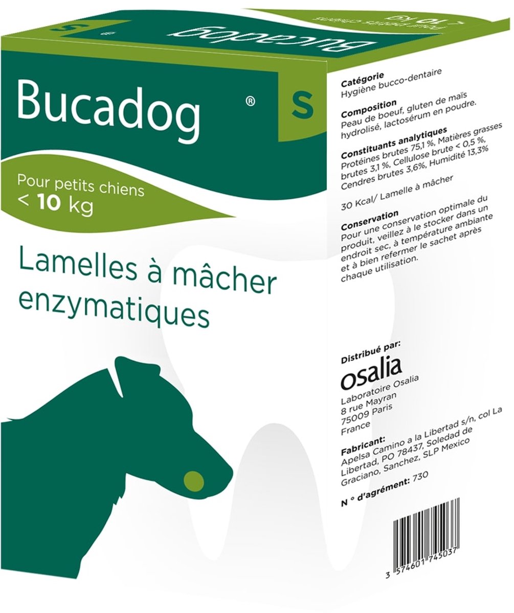 Bucadog Lamellen S 224g - Osalia
