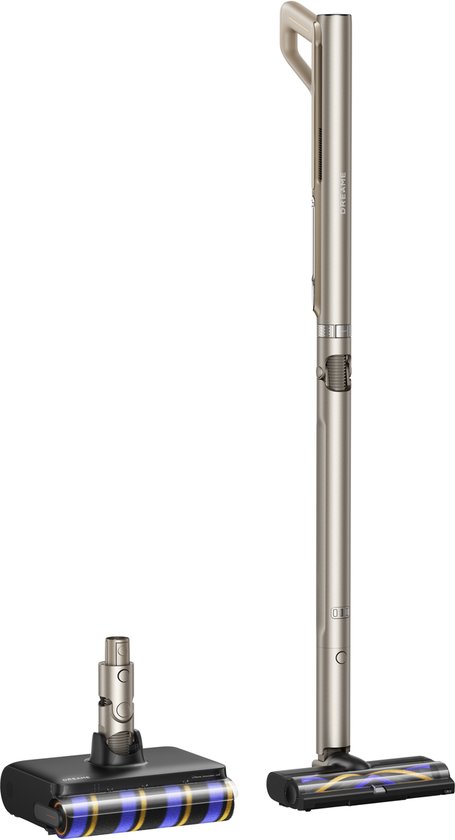 Dreame Aqua Air Snoerloze Steelstofzuiger - Stofzuigen en natte reiniging - Lichtgewicht - Rugvriendelijk - Zelfreiniging - Drogen op 70°C - 90° buigbare stang - Onder meubels - 20000 Pa zuigkracht - Huisdierenhaar - Anti-allergie
