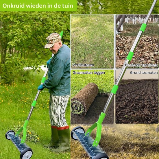 CRLYN® Woelvork - Tuinwoeler - Spitvork - 165 CM van CRLYN — afbeelding 4