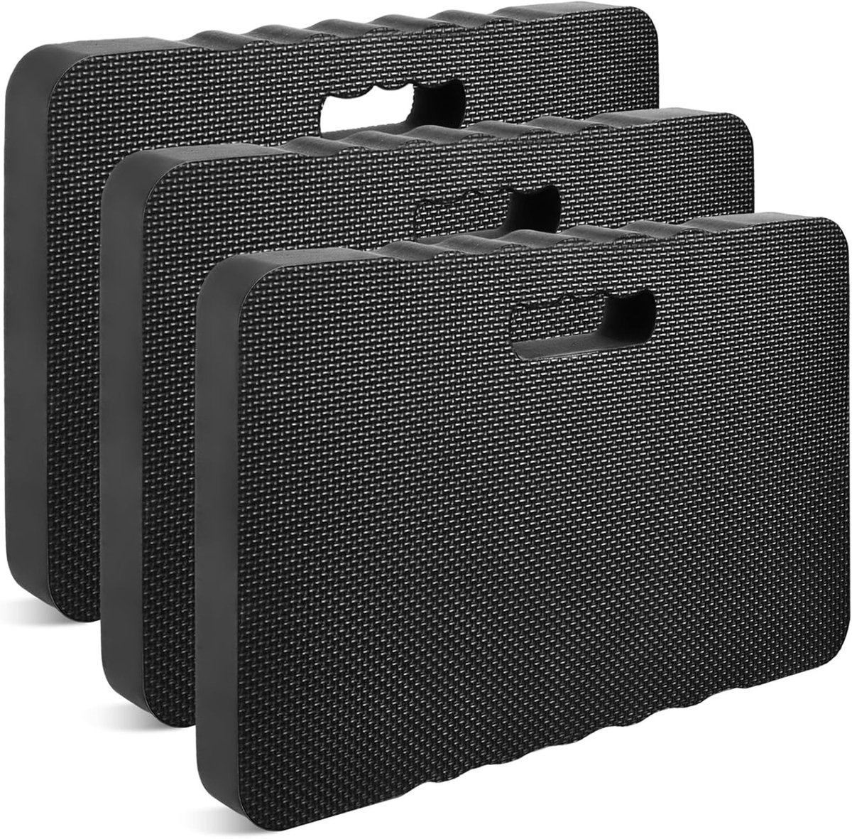 Set van 3 Kniekussens voor Tuinwerk, 43 x 28 x 4 cm, Comfortabele Kniebescherming, Multifunctionele Kniemat voor Tuinieren, Klussen en Yoga