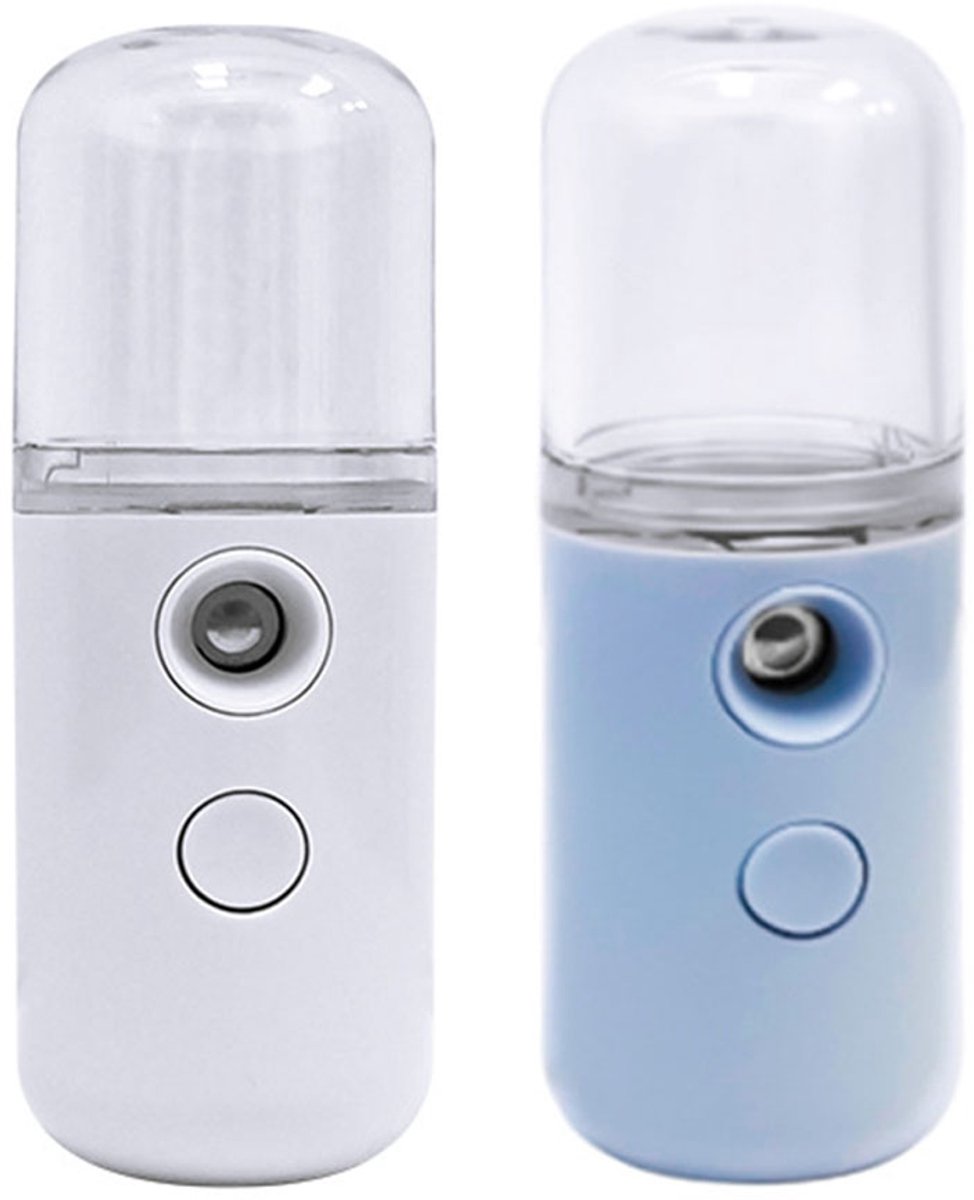 Nano-gezichtsbevochtiger, mini-gezichtsstomer, draagbaar USB-apparaat voor huidverzorging, hydratatie en make-up