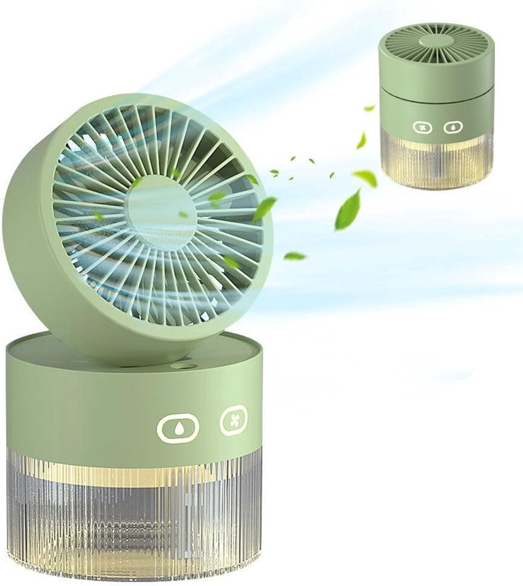 Solvix tafel ventilator geluidloos - Mini Mist Ventilator