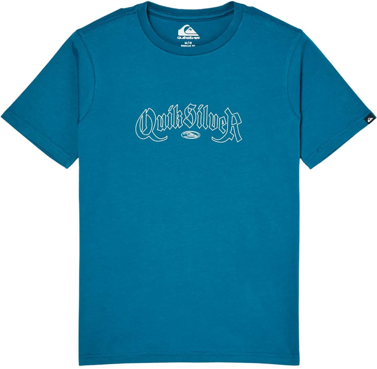 Quiksilver Dang T-shirt Met Korte Mouwen 14 Years Jongen Blauw