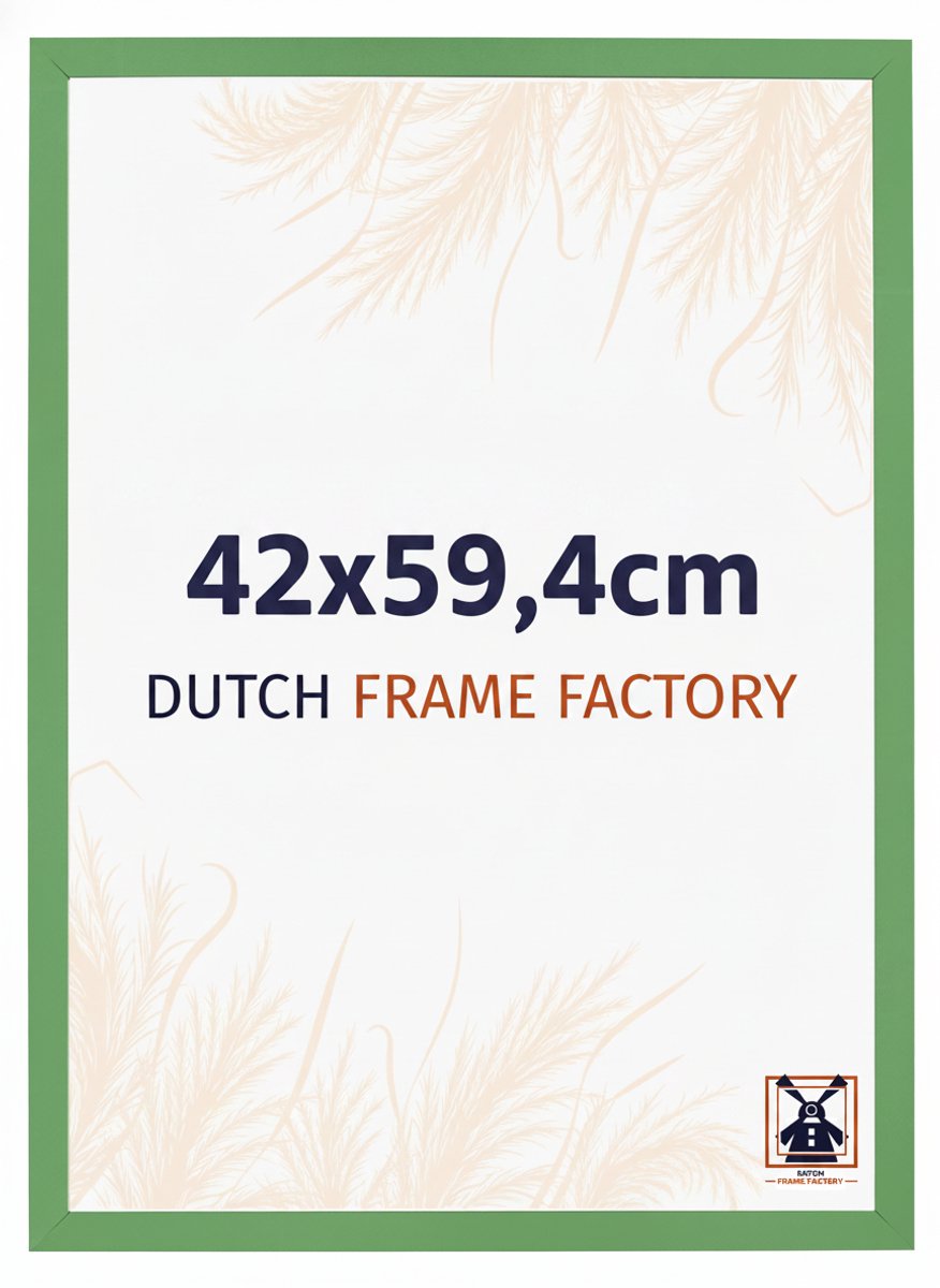 Fotolijst A2 42x59,4 cm - MDF - Groen - Benno