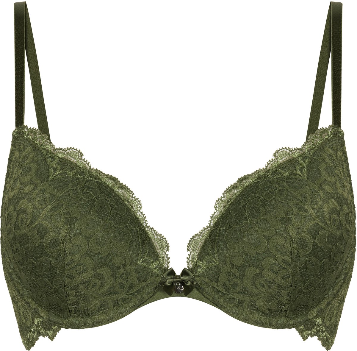 Hunkemöller Marine Padded Push-Up Underwired Bra Groen