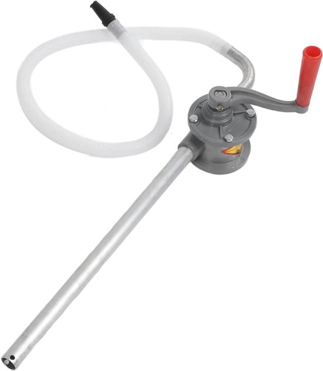 Handmatige Aluminium Oliepomp 5L voor Brandstof, Kerosine en Hydraulische Vloeistoffen met Klokwijzer Rotatie