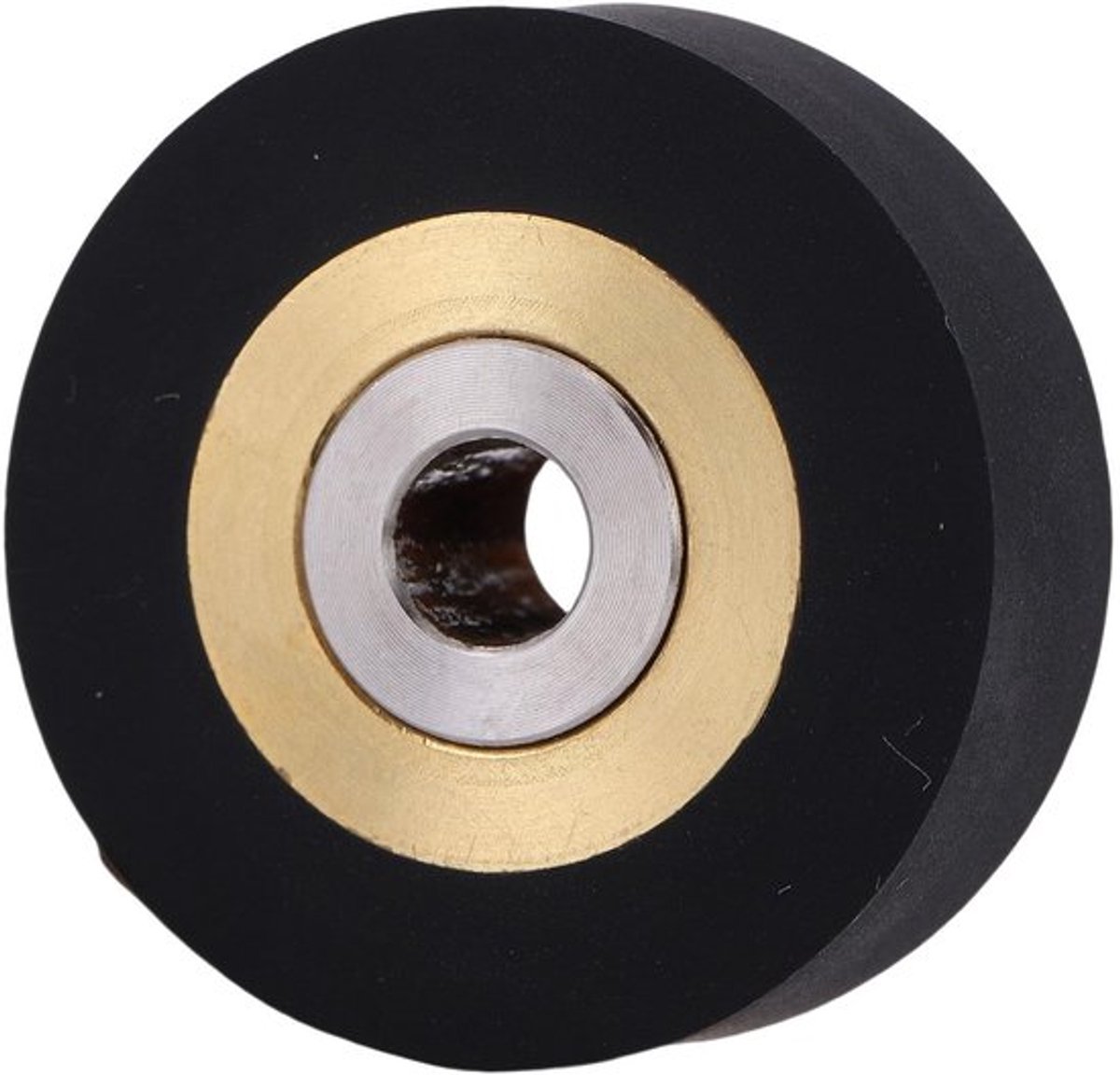 Aandrukrol - Gesinterde Bronzen Lagerdrukrol - Knijprol - Rubber - Zuur/ozonbestendig - Diameter 5G7/17/25,9 x 8,9 mm