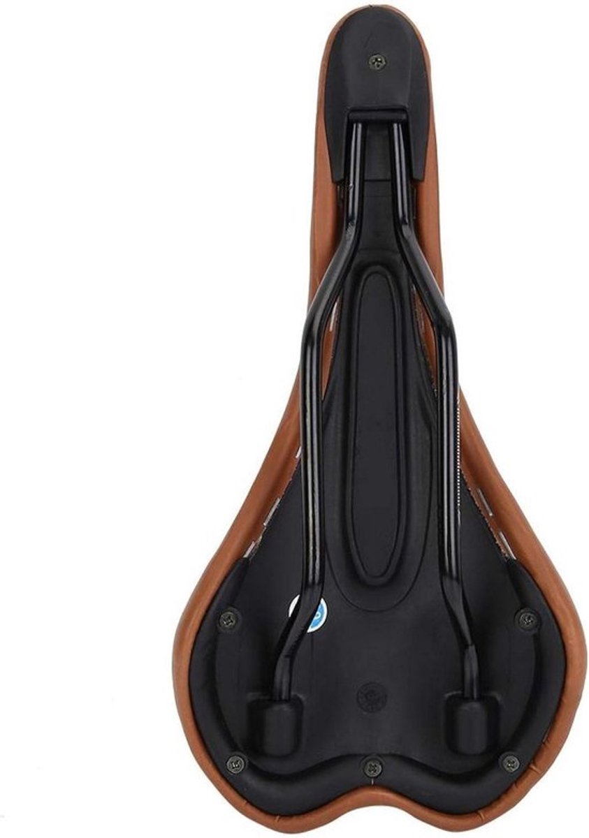 Zachte, waterdichte en duurzame fietszadel van PU-leer voor road bikes, eenvoudig te installeren en comfortabel