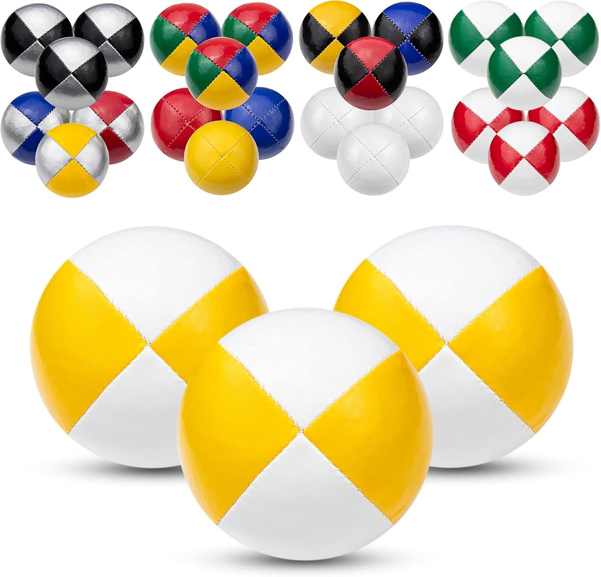 Juggling balls set van 3 - Professionele kwaliteit - Inclusief online leervideo - ShopVlot