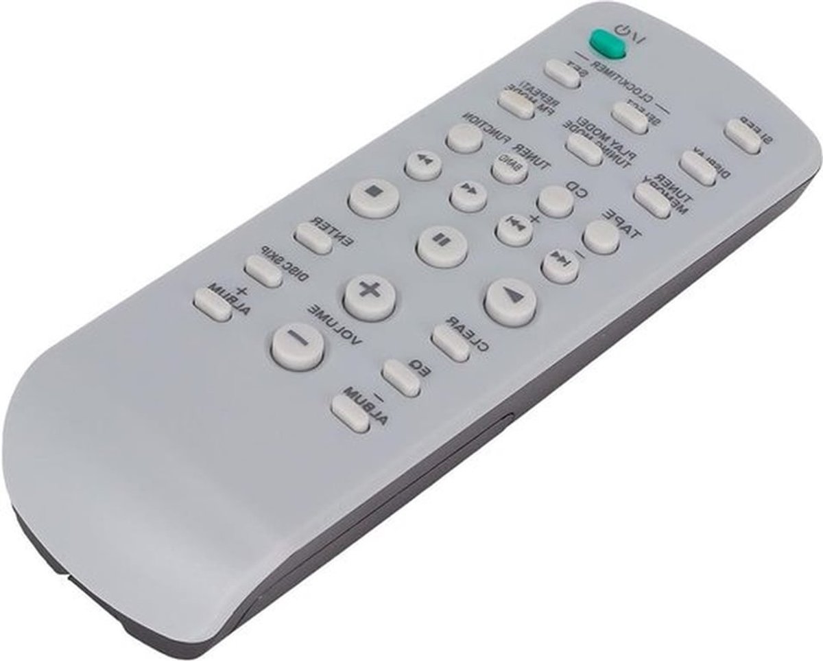 Universele Afstandsbediening Vervanging voor RM-Sc3 en RM-Sc30 CD HiFi Systemen - Handzaam en Duurzaam Design