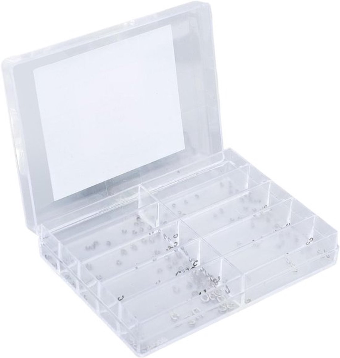 Reparatieset voor Horloges met Diverse Maten en Metaal, Inclusief Drukknopclips voor Efficiënte Herstellingen en Duurzaam RVS