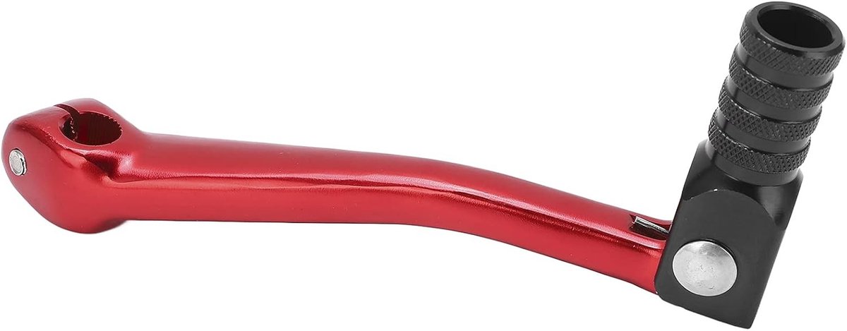 CNC Aluminium Kickstart Lever voor Motorfiets - Universele Pedalen voor Motorrijders, Gevoelige en Duurzame Accessoire in Rood