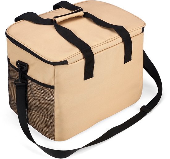 Packaway 4 Laags Geïsoleerde Lunchtas - 40 liter Koeltas - Beige van Packaway — afbeelding 2