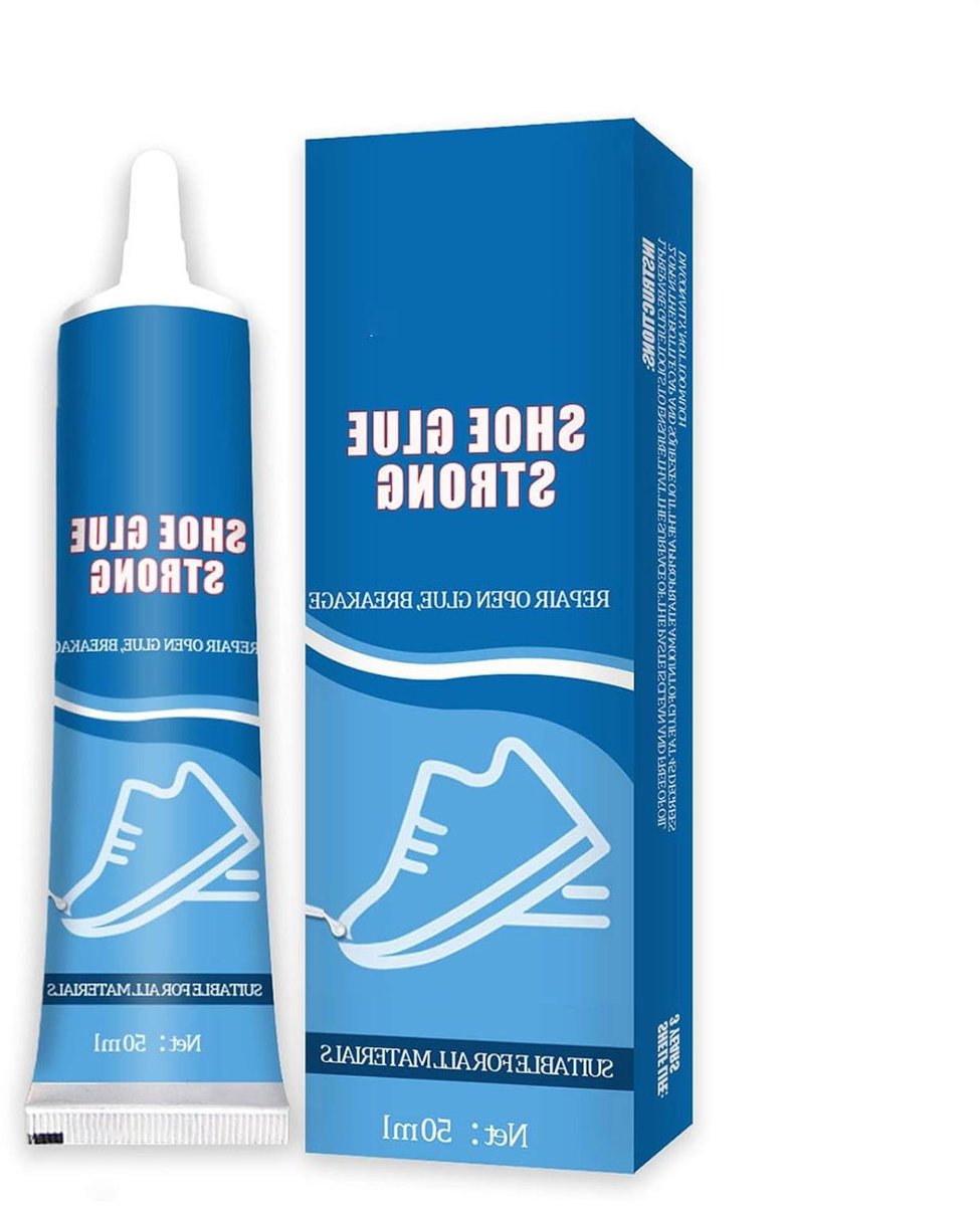 Schoenlijm - Reparatielijm Schoenen - Schoenen Repareren - Flexibele Film - 50g - Zwart/Bruin