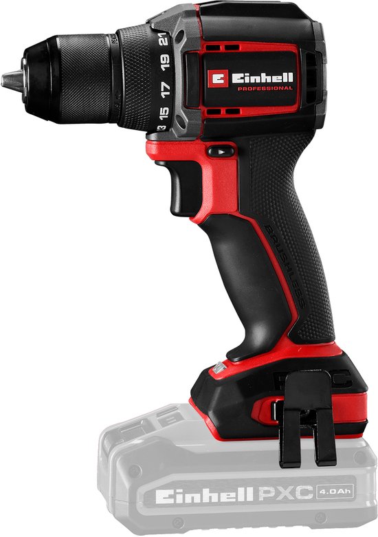 Einhell Professional Accu Boor-/Schroefmachine TP-CD 18/70-C Li BL Solo - Power X-Change - 18 V/Li-ion - Compact model - 70 Nm - 0-450/0-2.000 t/min - Koolborstelloze motor - Excl.…
