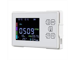 Carbon Dioxide Formaldehyde Detector, Monoxide TVOC, Temperature and Humidity