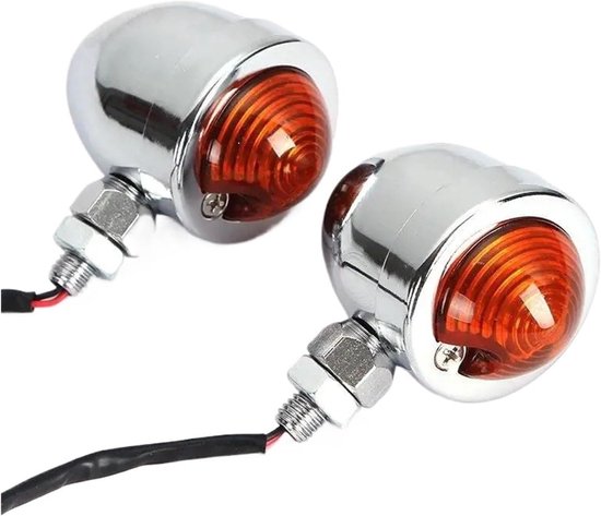 Motor Verlichting Set - Mistlampen Motor - Verbeterde Zichtbaarheid - Universele Pasvorm - 4 Inch - Chroom — afbeelding 4
