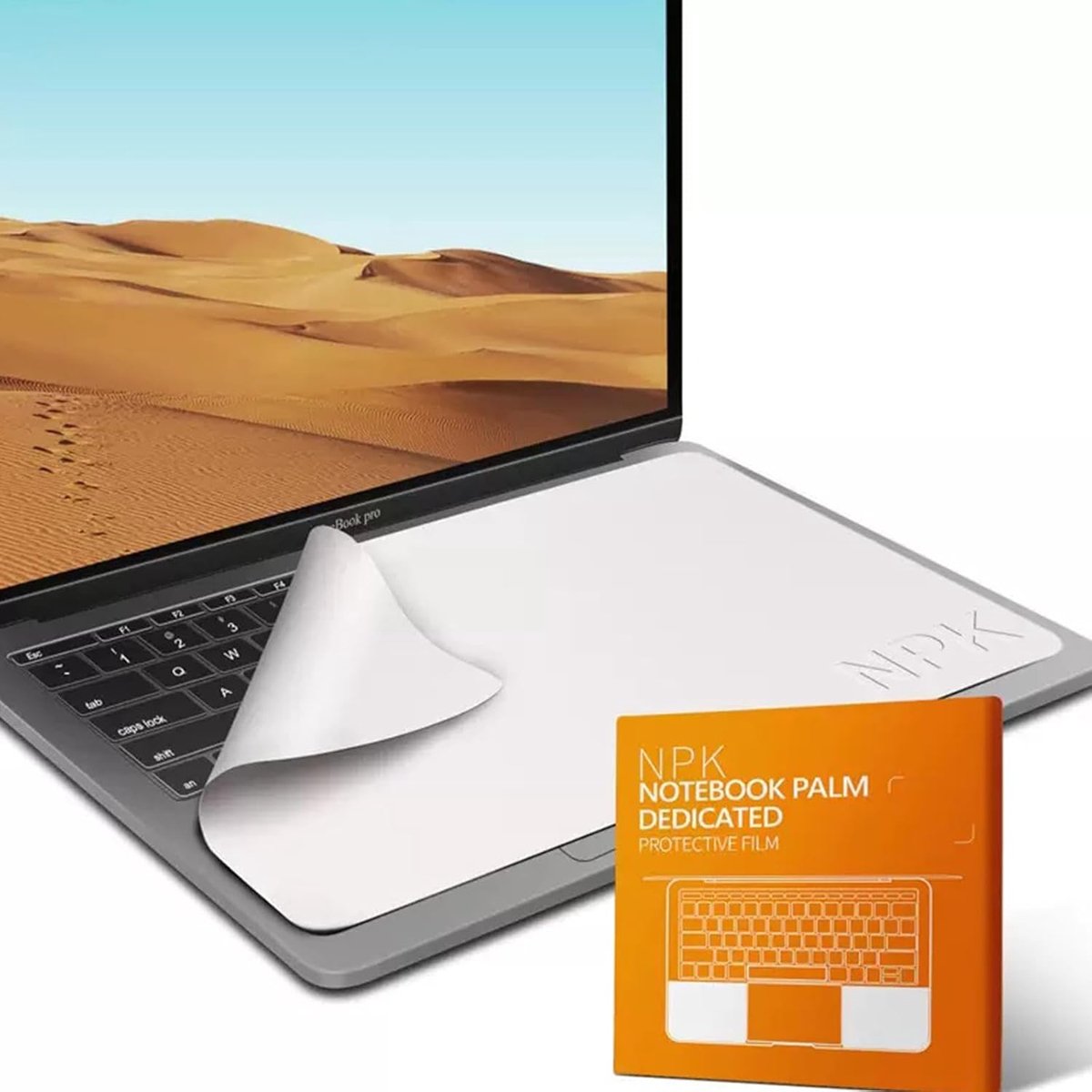 SnelShoppen - Screen Protector voor Toetsenbord, Microvezel Voering en Schoonmaakdoek, Toetsenbordbeschermer voor 13 Inch Laptops, MacBook Air, Dell X