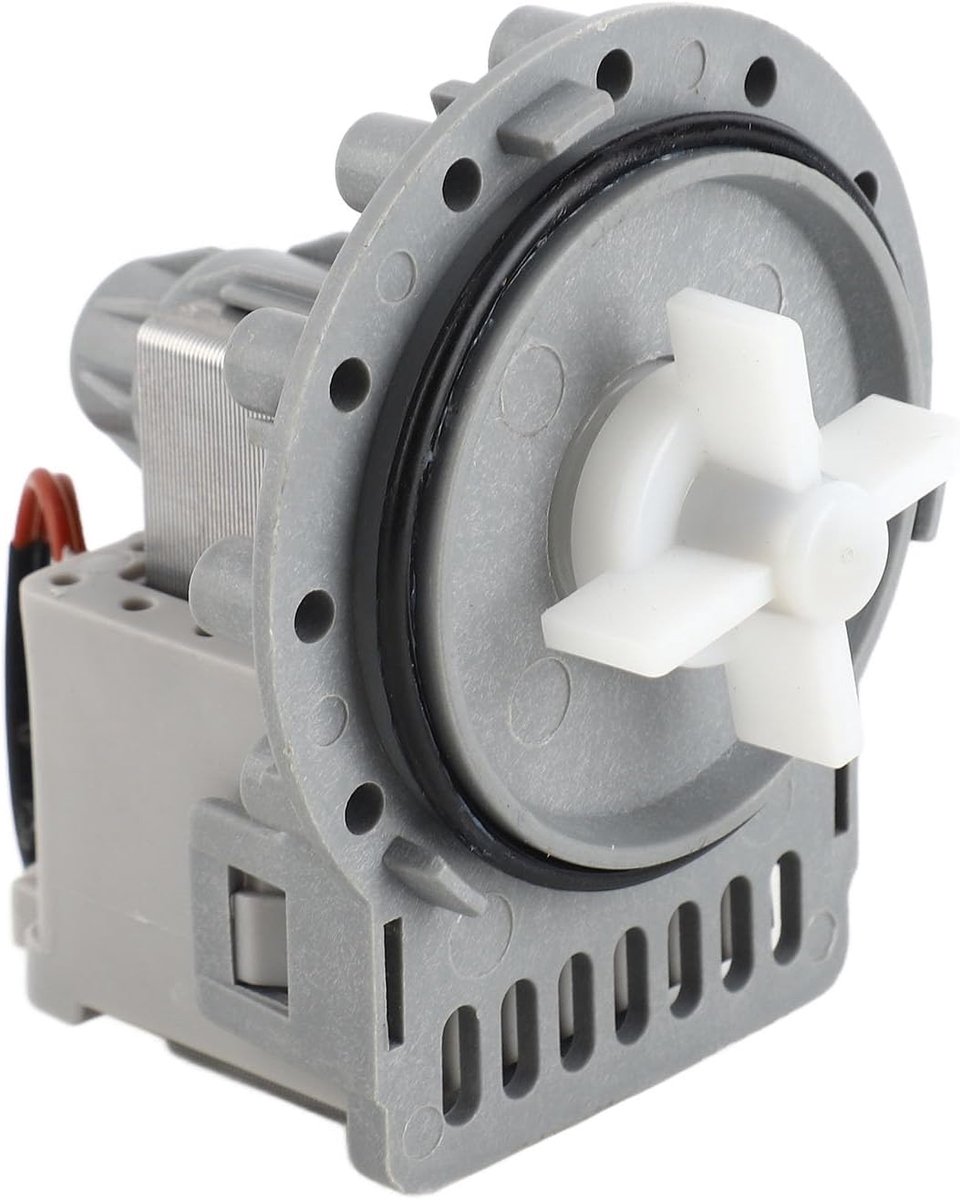 SnelShoppen - High Efficiency Rondella Afvoerpomp 30W voor Wasmachine, Premium Abdominale Behuizing, Krachtige Prestaties, Universele Aanpassing, 20L