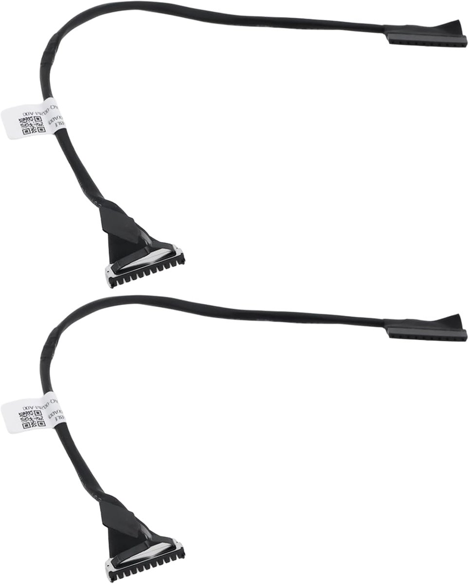 SnelShoppen - 2 Stuks Accukabel 8X9RD 08X9RD DC02001YJ00 Vervangend voor Dell Latitude 5450 E5450 ZAM70 - Hoogwaardige Metalen en Kunststof Materialen