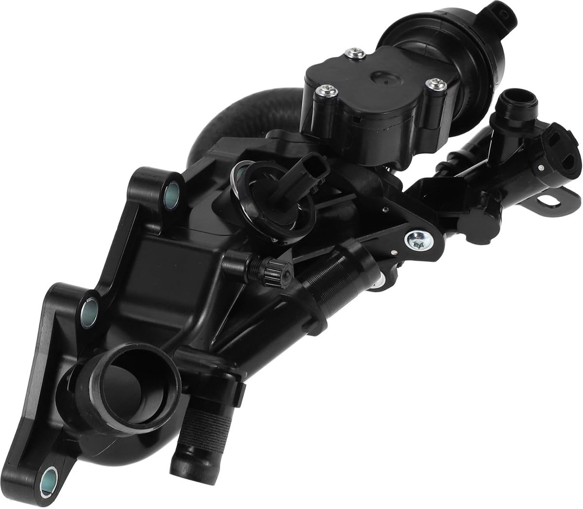 SnelShoppen - Duurzame Motor Koelvloeistof Thermostaat Behuizing voor Renault Kadjar 1.2 TCe 2015-2022, Thermostaat Onderdeel 110601560R, Kunststof, 1
