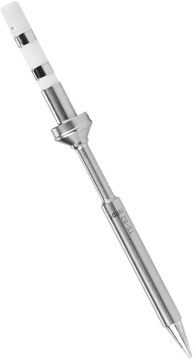 SnelShoppen - 7 Stuks Mini Soldeerpunt Verloopstukken van RVS voor TS100 Soldeerlijmpistool - Hoge Temperatuur Weerstand, Snelle Warmteoverdracht voor