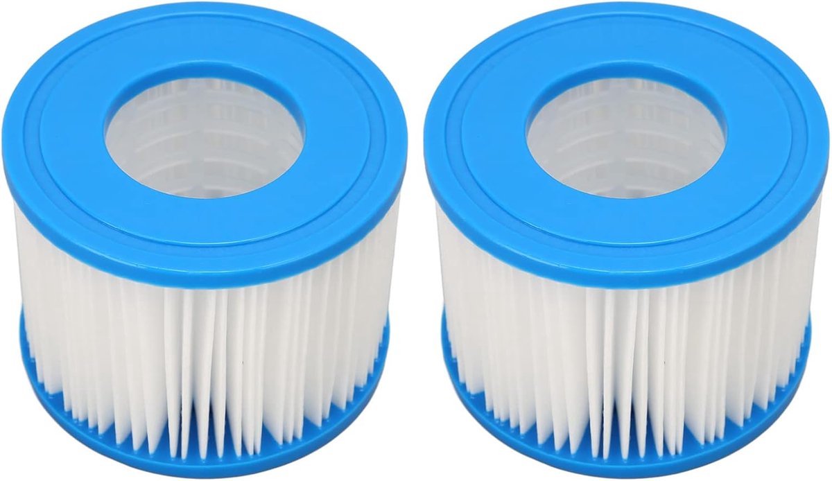 SnelShoppen - Pool Filter Pomp Vervanging - Eenvoudig Te Reinigen Spa Filter Vervanging 105x80mm PP Voor Hot Tub - Duurzaam en Wasbaar