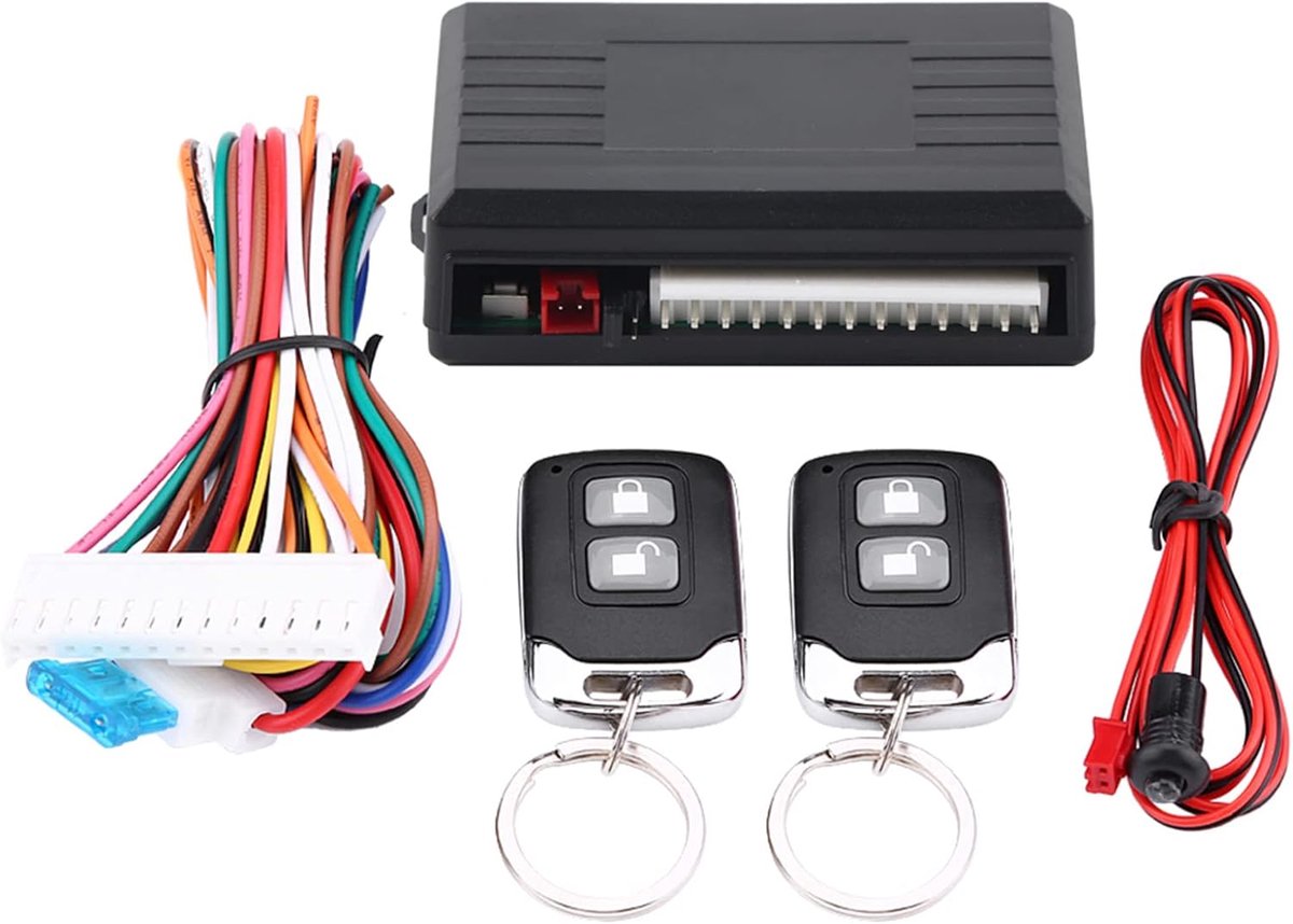 SnelShoppen - Keyless Entry Systeem met Trunk Release, Draadloze Auto Deurslot Centrale Vergrendeling, Universele Afstandsbediening, Populair en Betro