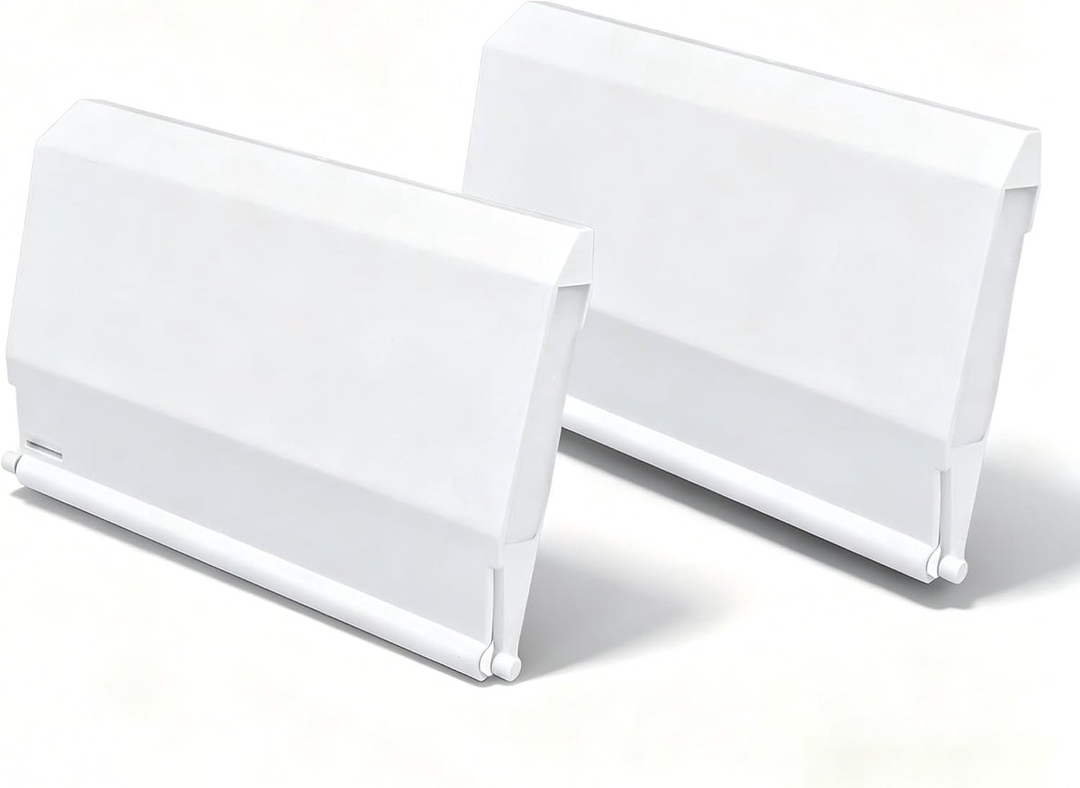SnelShoppen - 2 Stuks Zwembad Skimmer Weir Baffle - Skimmerdeksel Flap Vervangingskit voor Boven Grond Zwembaden - 19,5x14cm - Hoogwaardige Kunststof