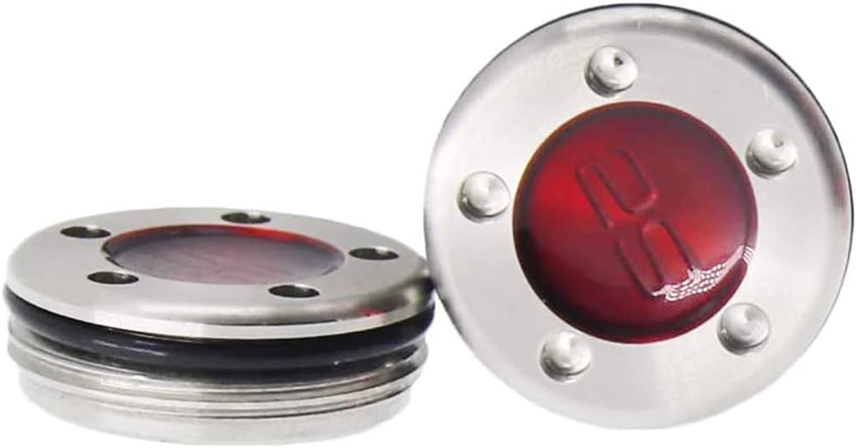 SnelShoppen - 2Pcs Golf Putter Gewichten 25g met O-Ringen - Hoogwaardige Aftermarket Putter Gewichten voor Golfclubs - Verstelbare Gewichten voor Opti