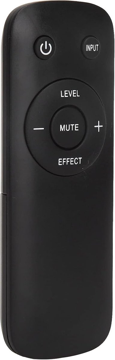SnelShoppen - Vervangende Afstandsbediening voor Thuisbioscoop Subwoofer Z906 5.1 - 10 Meter Bereik - Duurzaam ABS Materiaal - Ideaal bij Verlies of B