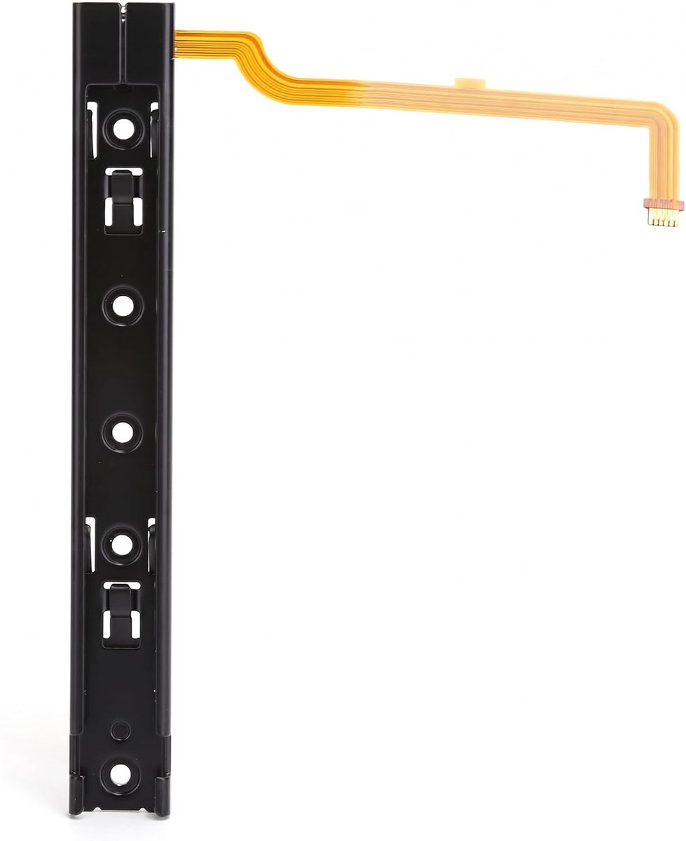 SnelShoppen - L/R Slider Vervangonderdelen, Bewinner Vervangstukken Links en Rechts Slider met Flexkabel Reparatie voor Console Metaal Slider