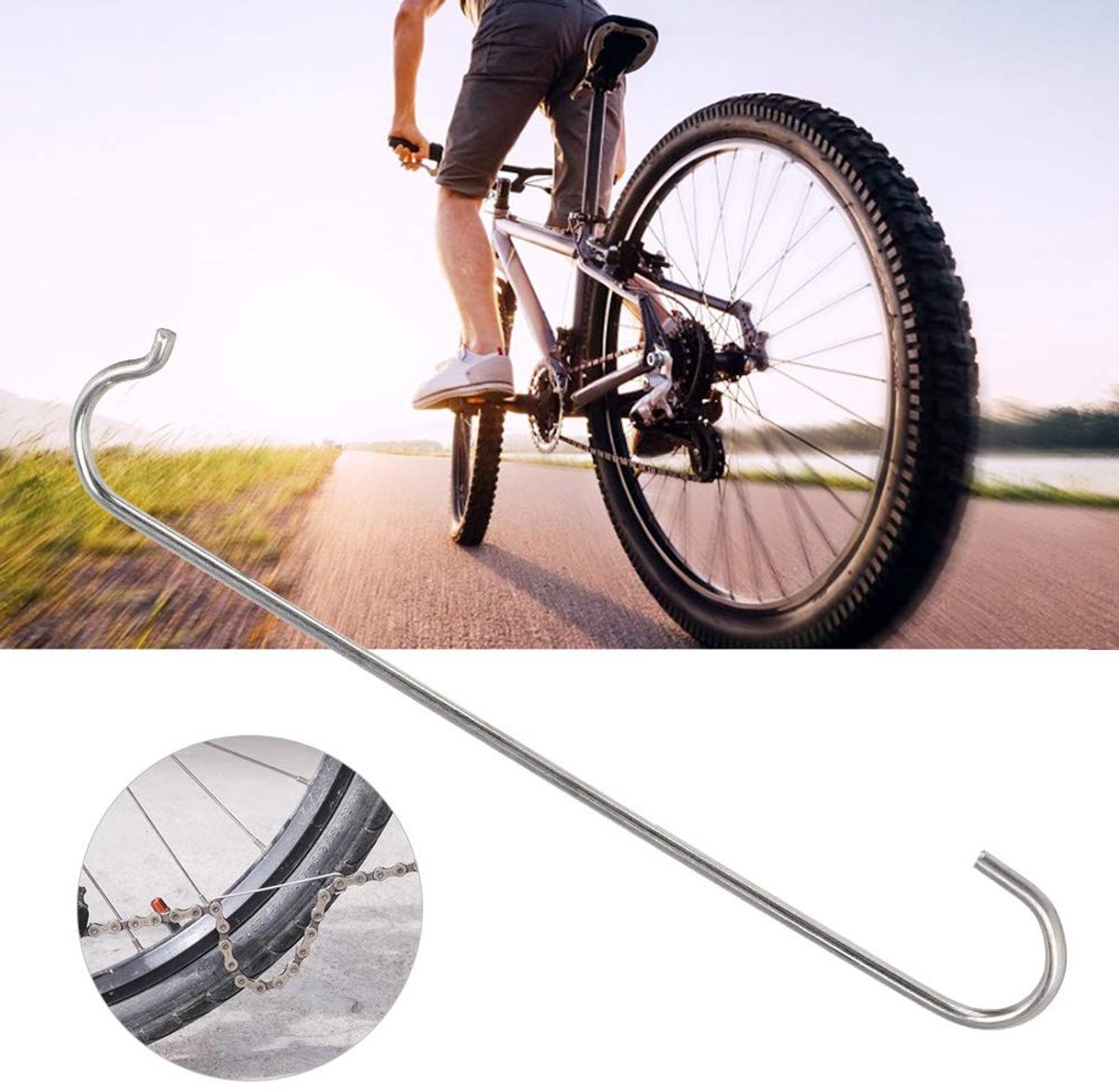 SnelShoppen - 10 Stuks Fiets RVS Kettinghaak Verbinding Reparatietool voor Mountainbike en Racefiets - Duurzaam en Sterk - Voor 6-10 Versnellingen
