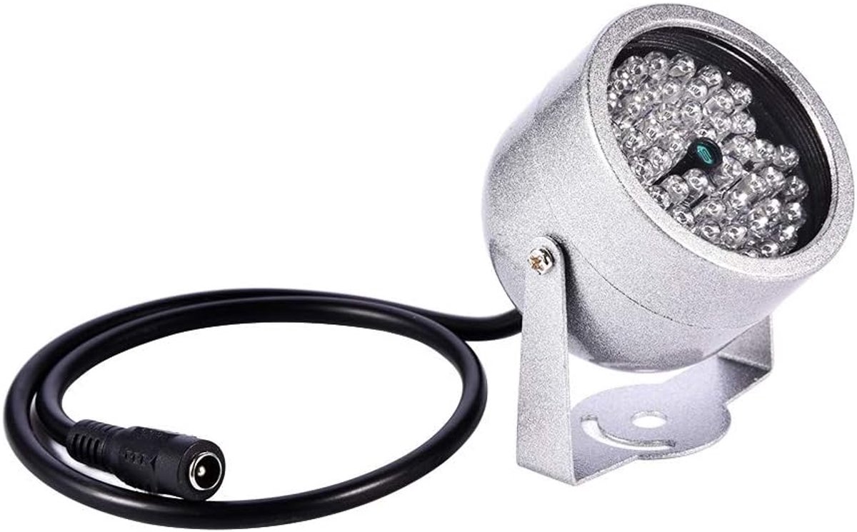 SnelShoppen - Infrared Fill Light 48 LED IR Verlichting IP65 Waterdicht Camera IR Licht Nachtzicht Vullicht voor CCTV Camera