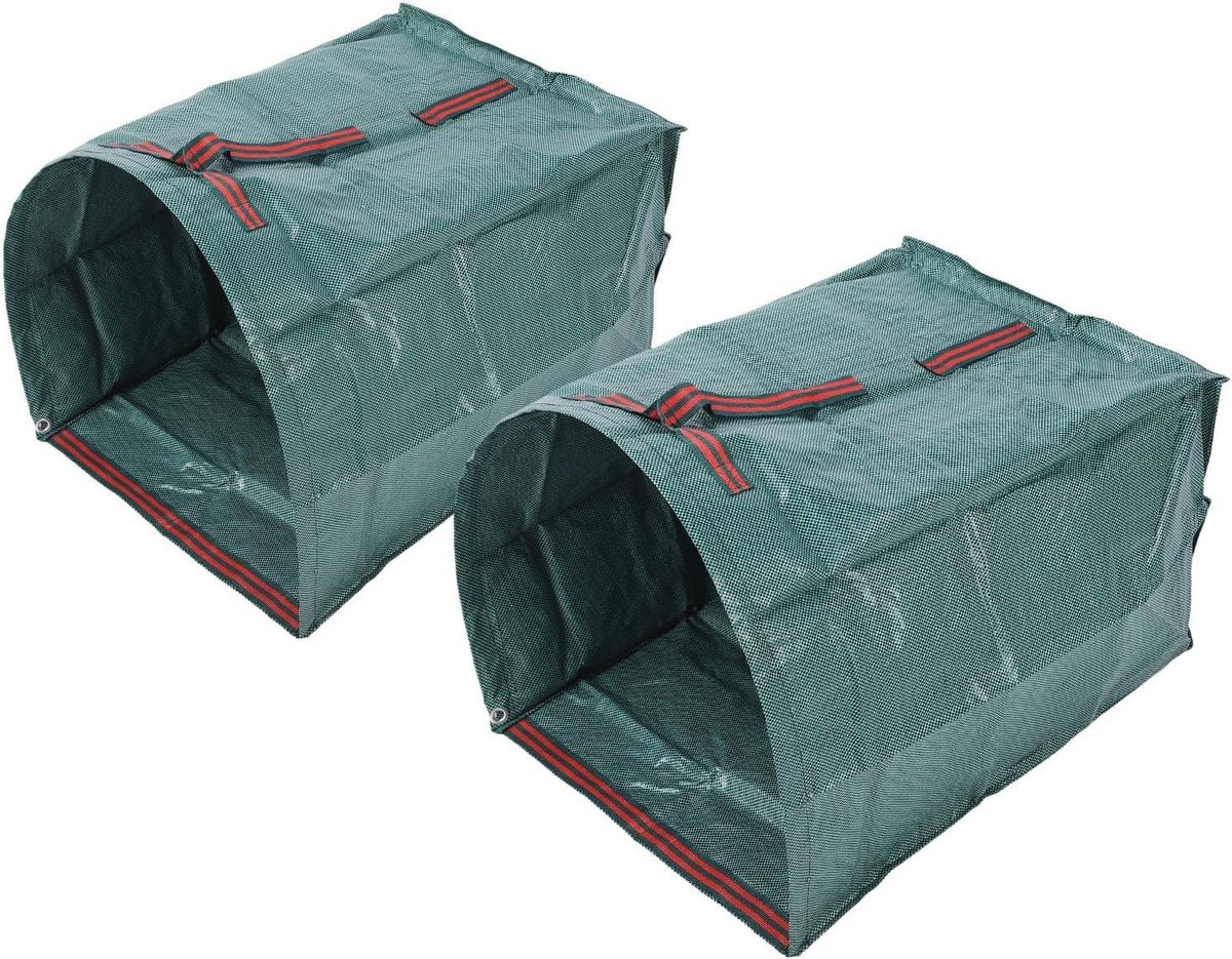 Tuinafvalzak - Bladzak Tuincontainer - Gazon Opruimen - Regenbestendige Coating - 200 Liter - Groen