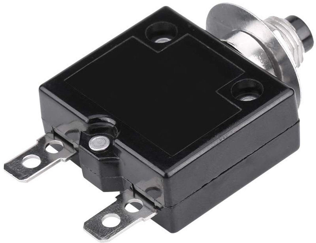SnelShoppen - 8A Thermische Schakelaar, Handmatige Reset Circuitonderbreker voor Overbelasting en Overstroombeveiliging, Ideaal voor Elektrische Toepa