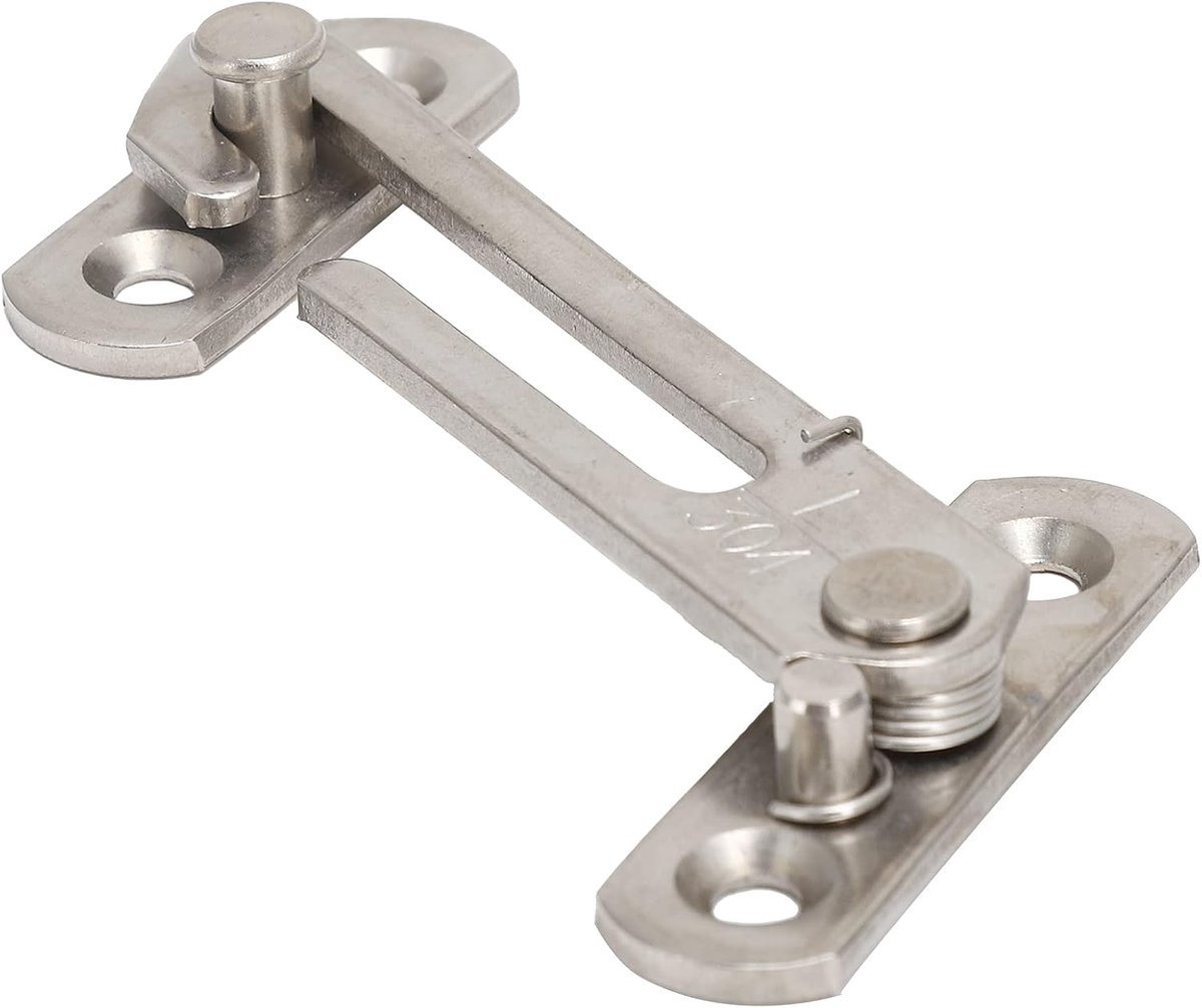 SnelShoppen - Casement window limiter voor ramen, robuust en duurzaam, 2.5mm dik, RVS, 14-17mm afstand, veilig voor kinderen, eenvoudig te installeren