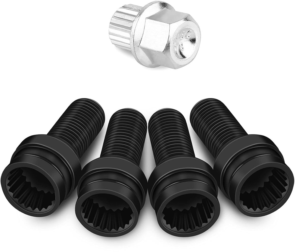 Antidiefstal Wielboutvergrendeling Set - 4 Stuks M14 1.5MM