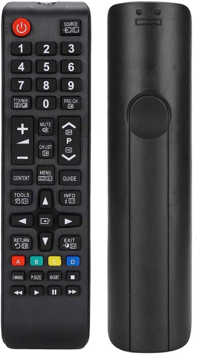 SnelShoppen - Universele Afstandsbediening voor TV, Lange Bereik Draadloze TV Controller, Multifunctioneel, Hoogwaardige ABS Materiaal, Eenvoudig en C