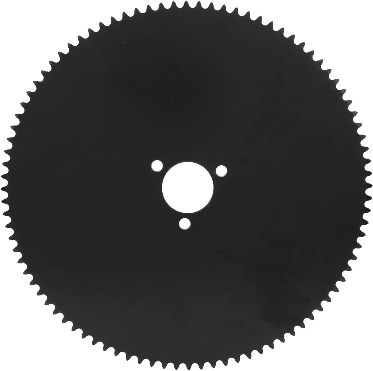 SnelShoppen - Achtertandwiel, kleine tanden, zwarte staal, 1 inch binnendiameter, vervangingsonderdeel voor elektrische scooter, fiets, scooter, rijde