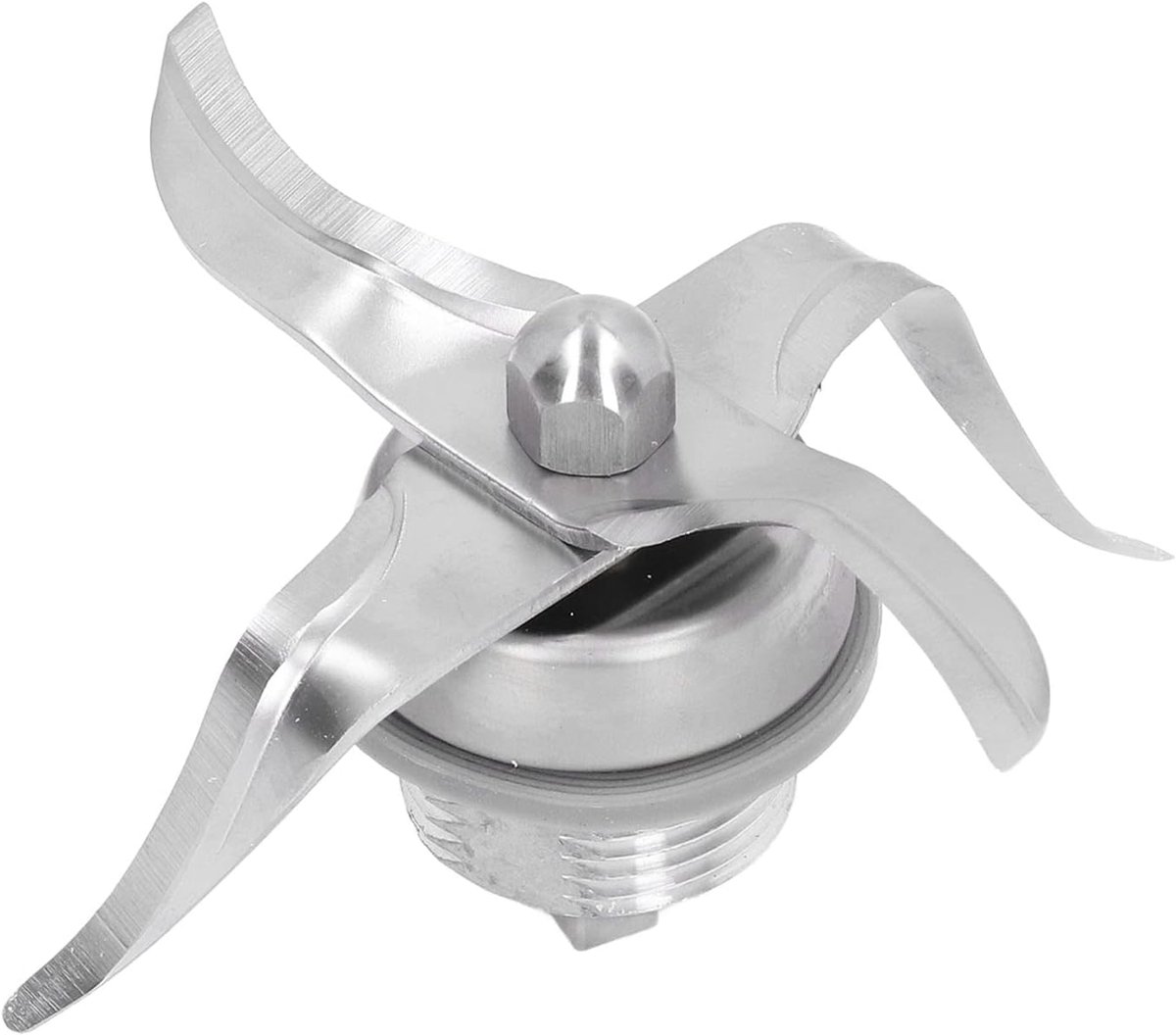 SnelShoppen - Mixing Knife RVS Mes met 3 Ringen en Afsluiting voor Voedselprocessor Thermomix 3300 Vervangaccessoire