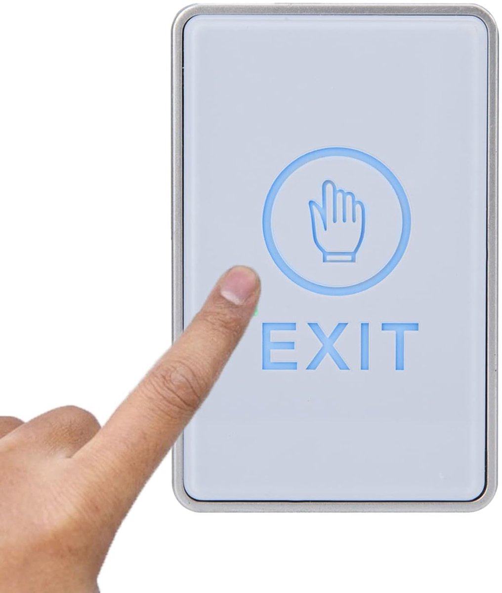 DK-920C Output Button, Door Knob Release Switch Touch Sensitive Door Exit Release Button Access Control System for - ShopVlot
