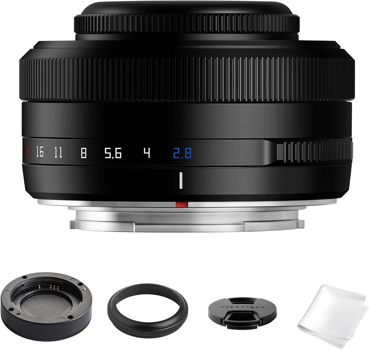 SnelShoppen - 27mm F2.8 Autofocus Lens voor Fuji X-mount Camera's - Compacte APS-C Lens - Perfect voor Fotografie en Videografie - Ideaal voor Reis-,