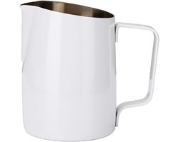 Professionele Melkkan voor Espresso en Latte Art - RVS Melkopschuimer 420ML voor Koffie en Cappuccino