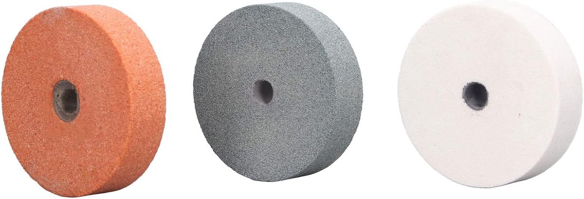 SnelShoppen - Polijstschijven en Slijpwiel 20 mm Dikte voor Houtbewerking - Siliconencarbide, Duurzaam, Gemakkelijk te Installeren, Hoge Efficiëntie