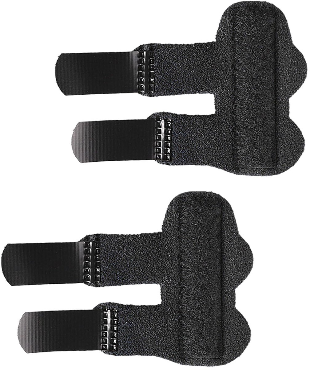 Finger Splints, Finger Guards, Pack of 2, Adjustable and Reusable Gloves for Pain Relief for Finger Fractures and - ShopVlot