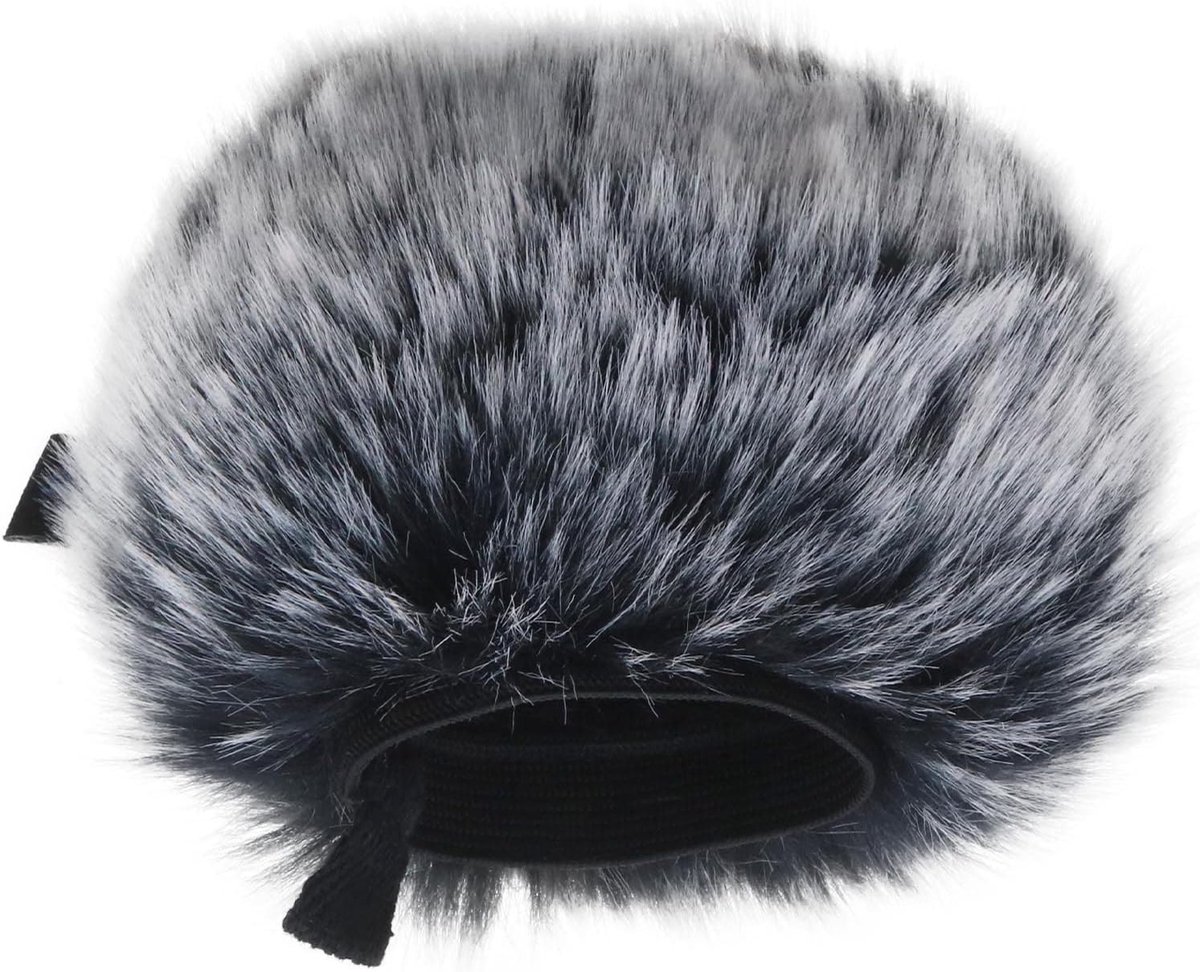 Fur Microphone Windscreen Compatible with Zoom H5 H6 Portable Digital Recorder Outdoor Microwind Cover Shield - ShopVlot